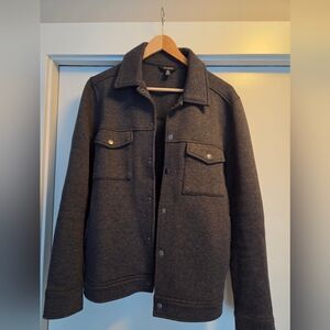 Banana Republic Dark Gray Over Shirt Jacket